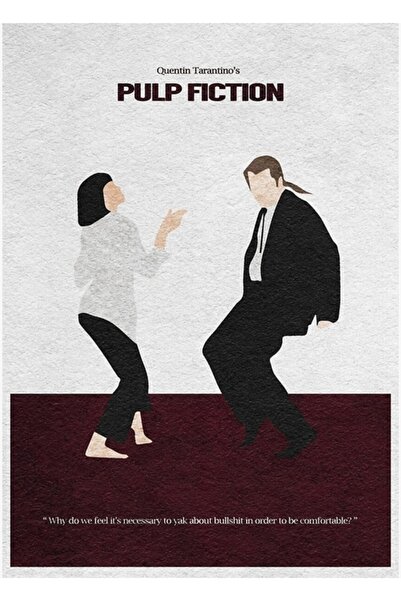 Universal Pulp Fiction 2 Ξύλινη Διακοσμητική Αφίσα Τέχνης