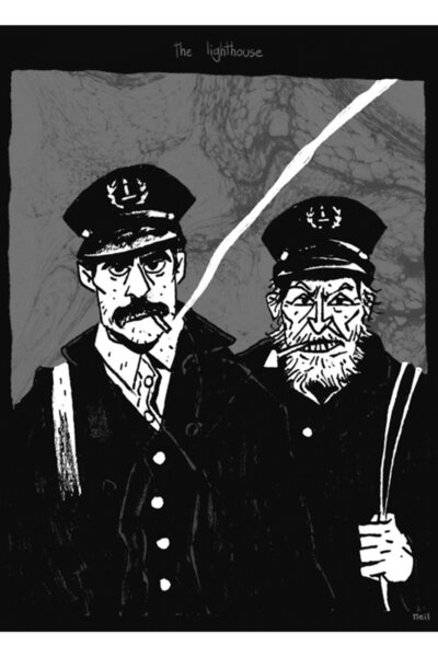 Universal Poster decorativ din lemn cu farul