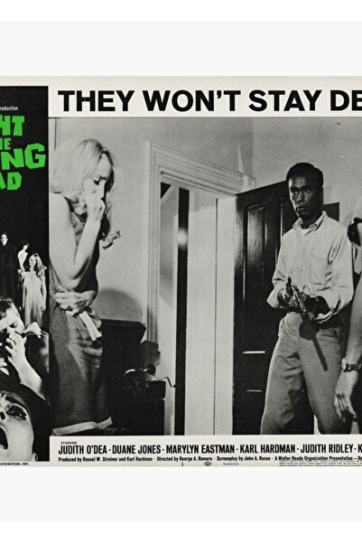 Universal Noaptea morților vii Tablou Poster decorativ din lemn