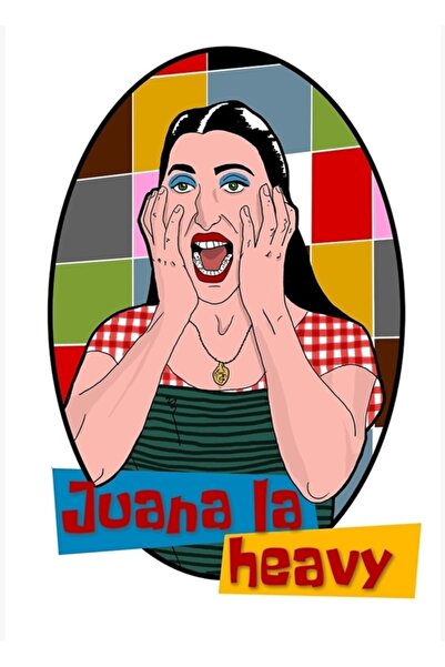 Universal Poster decorativ din lemn, pictat, de Pedro Almodovar