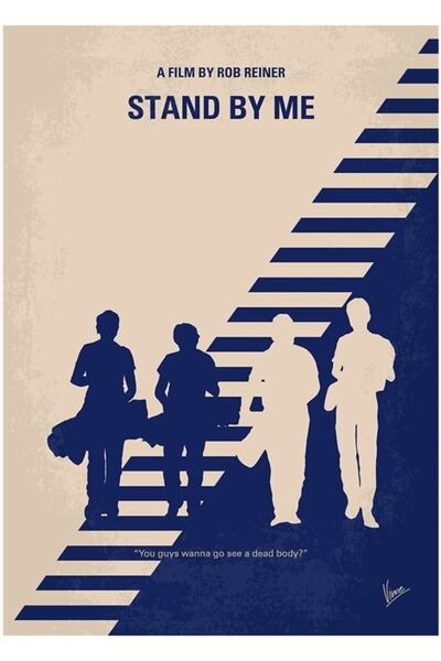 Universal No429 Tabloul meu „Stand By Me” Poster decorativ din lemn