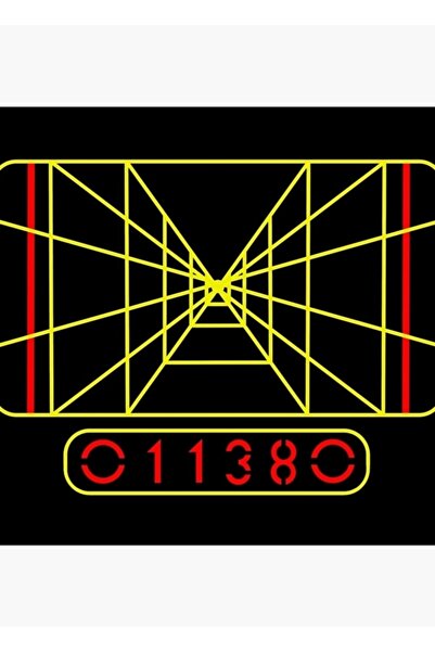 Universal Μείνετε στο Στόχο Ξύλινη Διακοσμητική Αφίσα "