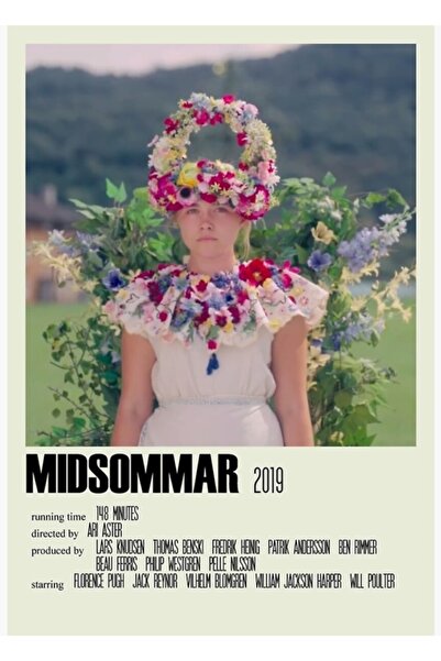 Universal Midsommar Alternatif (4) Poster decorativ din lemn pentru pictură