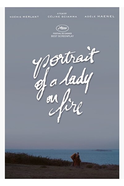 Universal Πορτρέτο μιας Κυρίας σε Φωτιά Ξύλινη Διακοσμητική Αφίσα Ζωγραφικής