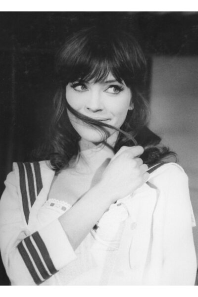 Universal Anna Karina Tablo Poster decorativ din lemn
