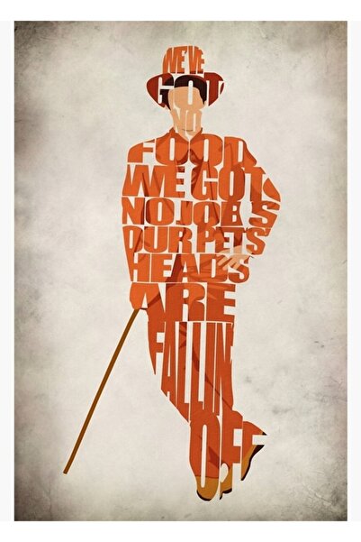 Universal Διακοσμητική ξύλινη αφίσα ζωγραφικής τέχνης Lloyd Christmas