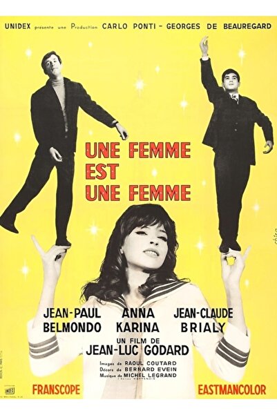 Universal O femeie este o femeie - Jean-luc Godard / Anna Karina / Jean Paul ...