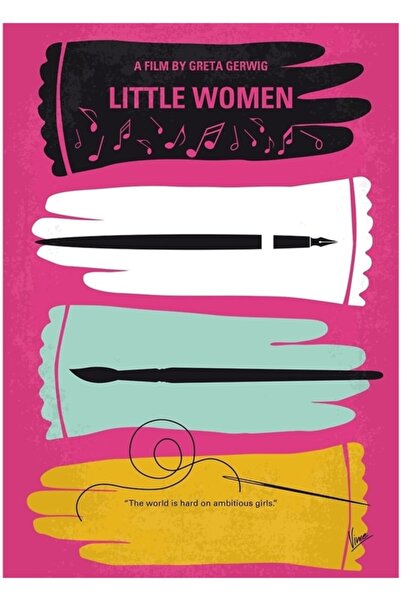 Universal No1160 Οι Μικρές μου Γυναίκες Ξύλινη Διακοσμητική Αφίσα Πίνακας