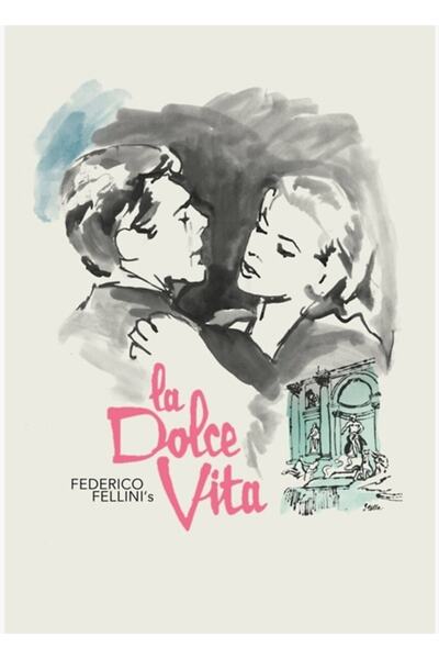 Universal Tablou decorativ din lemn La Dolce Vita