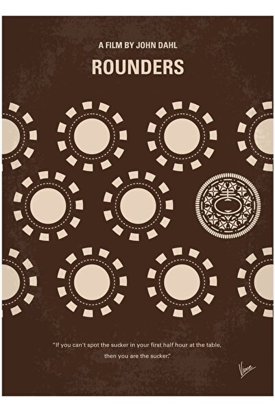 Universal No503- Poster decorativ din lemn Rounders