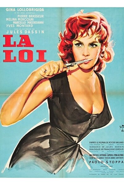 Universal Poster decorativ din lemn Cinema Of Italy