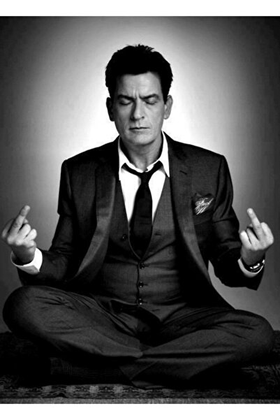 Universal Poster decorativ din lemn cu mesajul „Nu mă mai pasă”.