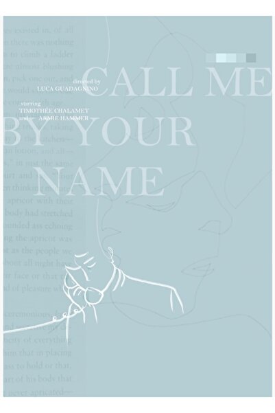 Universal Καλέστε με το όνομά σου, Τιμοτέ Σαλομέ, Άρμι Χάμερ, Ξύλινη Διακοσμη...