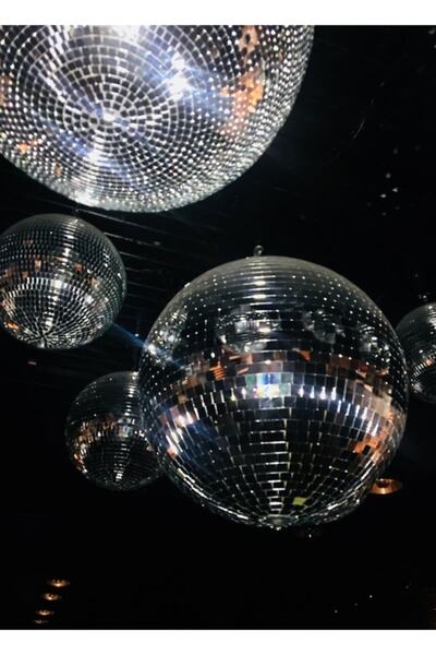 Universal Poster decorativ din lemn Disco Tablo