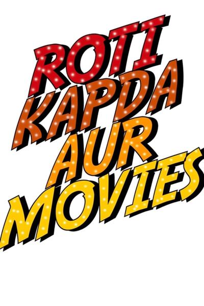 Universal Poster decorativ din lemn cu tematică cinematografică Roti Kapda Aur