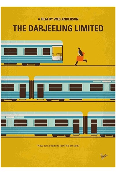 Universal No800 My The Darjeeling Limited Poster decorativ din lemn