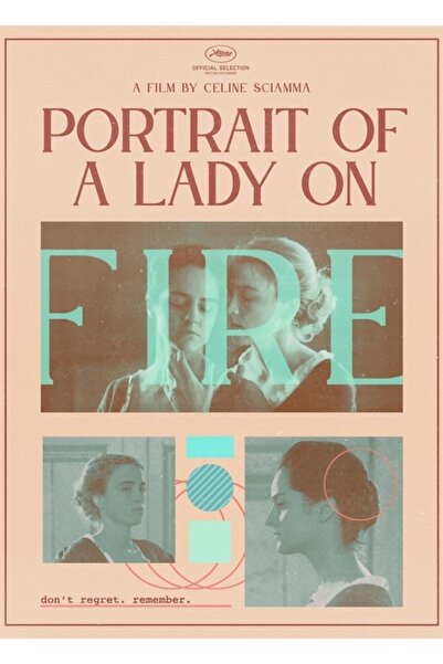 Universal Πορτρέτο μιας Κυρίας σε Φωτιά Πίσταση, Ξύλινη Αφίσα, Διακοσμητική