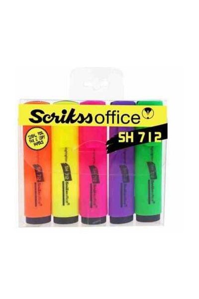 Scrikss Highlighter 5 Pieces Sh712