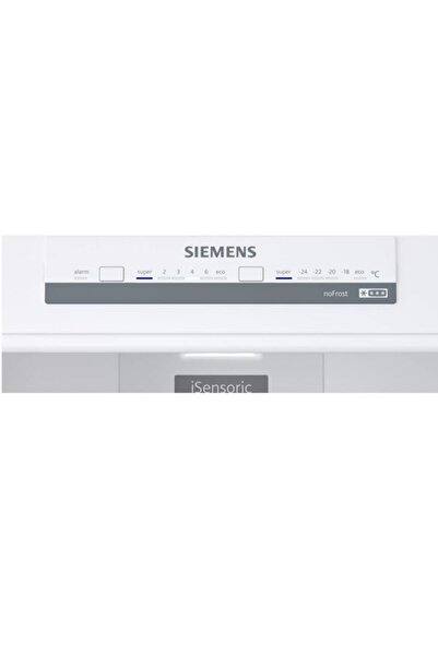 Siemens Kg55nvıf0n Iq300 Alttan Donduruculu Buzdolabı Kolay Temizlenebilir Inox A+ (f)