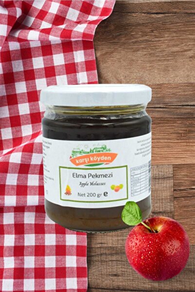 Karşı Köyden Elma Pekmezi (200GR - CAM KAVANOZ)