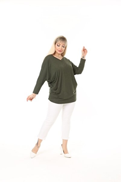 yzs tekstil Bat Sleeve Blouse