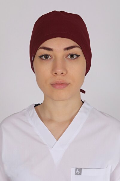 Pratik Medikal Likralı Cerrahi Bone Bordo