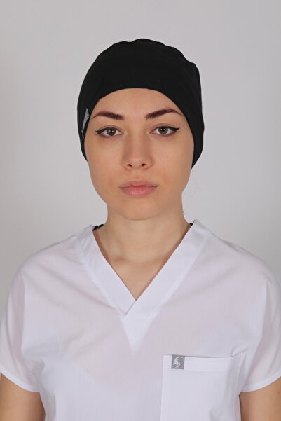 Pratik Medikal Likralı Cerrahi Bone Siyah