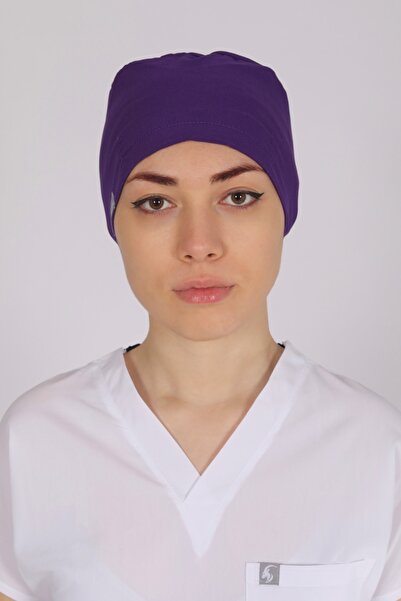 Pratik Medikal Likralı Cerrahi Bone Mor