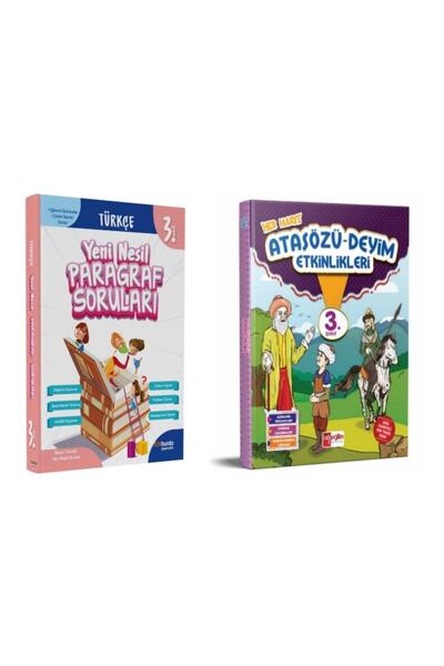 Onburda Yayınları 3.sınıf Yeni Nesil Paragraf Ve Artı Eğitim Yayınları Deyim ...