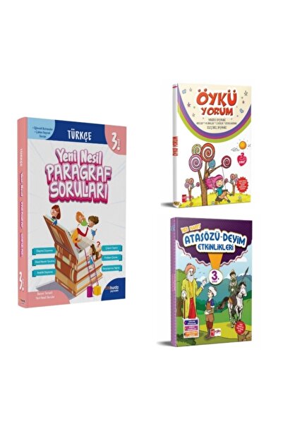 Onburda Yayınları 3.sınıf Yeni Nesil Paragraf + Artı Eğitim Yayınları Öykü Yo...