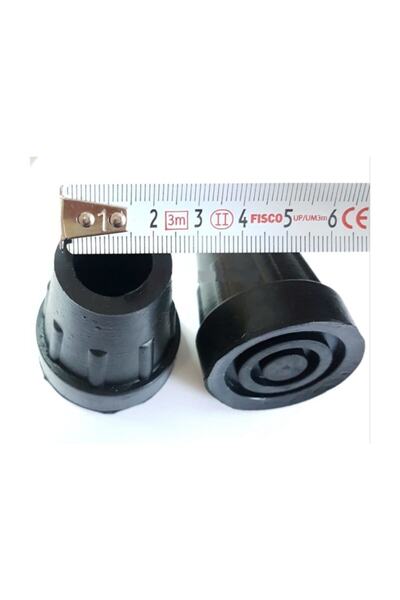 megev medikal Kaymayan Baston Lastiği Kanedyen Koltuk Değneği Asa Walker Kloz...