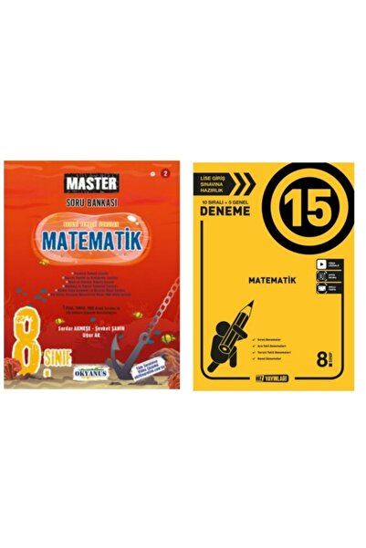 Okyanus Yayınları 8.sınıf Okaynus Master Matematik Soru Bankası + Hız Yayınla...