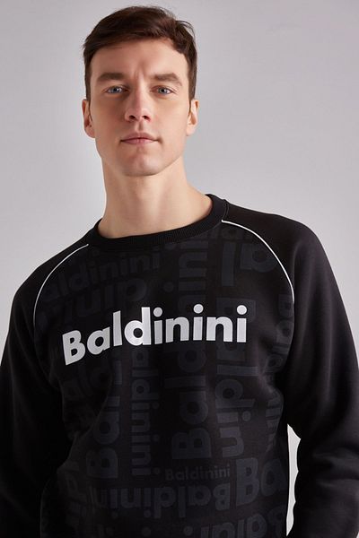 Baldinini Written Men's Sweatshirt