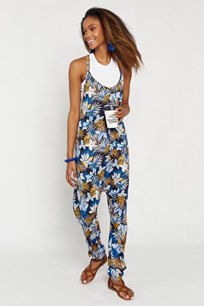 Hopoi Kadın Multi Sırt Detaylı Salaş Tulum 25086