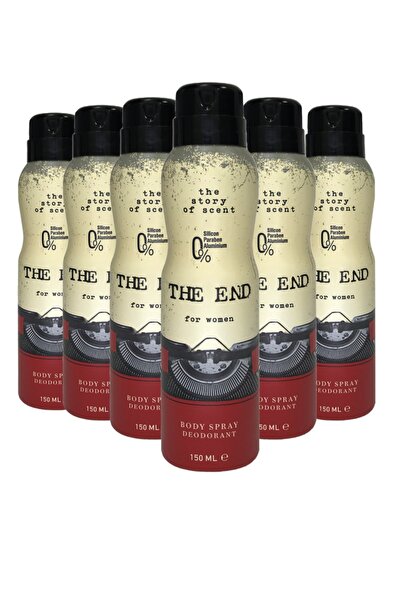 The End Kadın Deodorant 150 ml 6 Adet