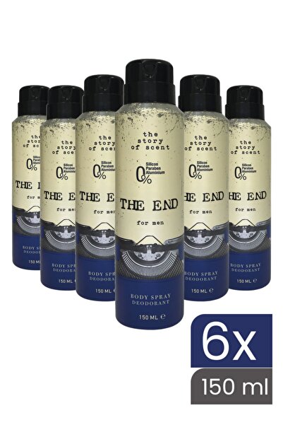 The End Erkek Deodorant 150 ml 6 Adet