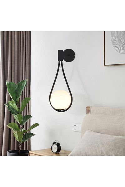 Eray Aydınlatma Ery 3729-68-01 Black Color Modern Sconce