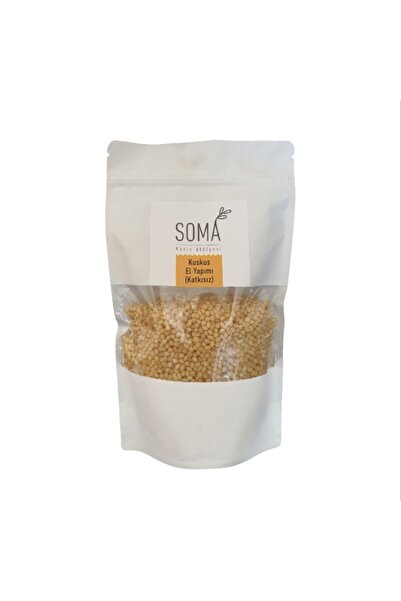 Soma Kadın Atölyesi Somakadın Kuskus Sütlü Katkısız El Yapımı Köy Yumurtalı 500 Gr Geleneksel Kuskus Makarna, Cous Cous