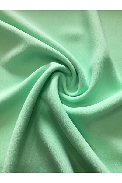 Kumaşım Țesătură creponată nisipiu verde acvatic (150 CM)