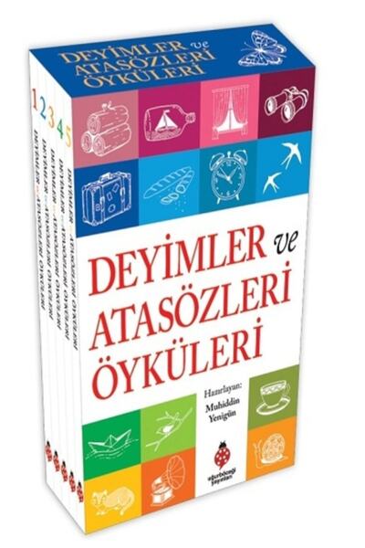 Uğurböceği Yayınları Deyimler Ve Atasözleri Öyküleri Seti 5 Kitap Kutulu