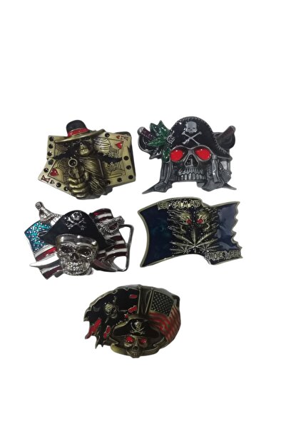 targay Kovboy Tokalı Kemer Tokası 5adet