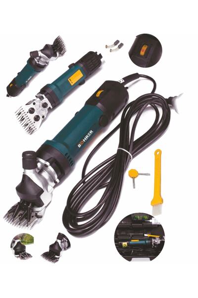 BÖHRER Pross 1350 Watt 6 Kademeli Koyun Keçi Kırpma Kırkma Tüy Alma Elektrikl...