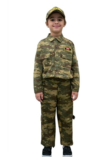 asil türk Дитячий камуфляжний військовий костюм