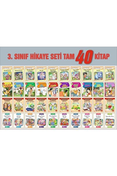 Ata Yayıncılık مجموعة قصص الجيل الثالث من أتا (40 كتابًا)