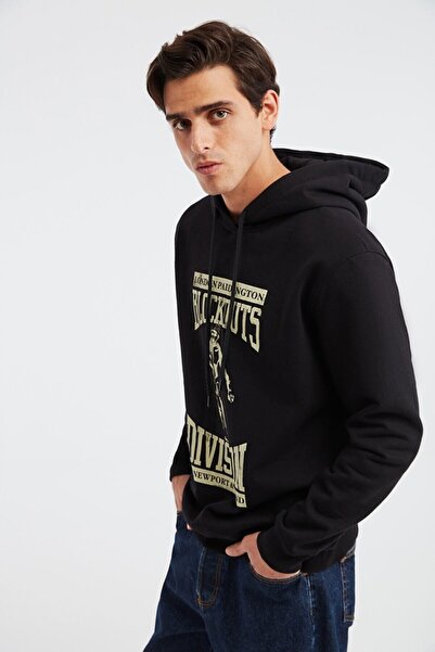 GRIMELANGE Blockout Comfort Μαύρο φούτερ