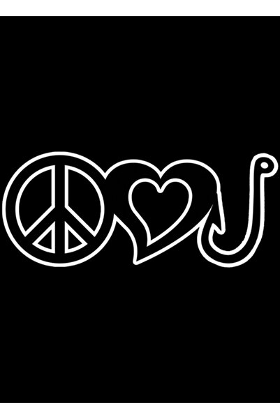 Universal Tablou decorativ din lemn cu pace, dragoste și pescuit