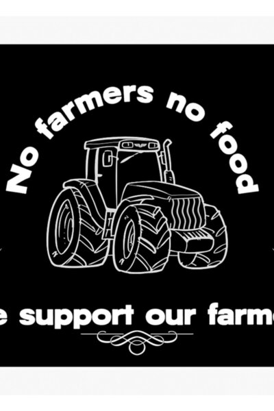Universal Suport pentru fermier (tractor) Tablou Poster din lemn Decorativ