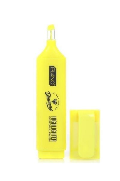 Piano Special Transparent Tip Neon Highlighter Yellow