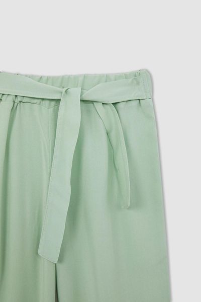 DeFacto Girl's Culotte Wide Leg Viscose Trousers