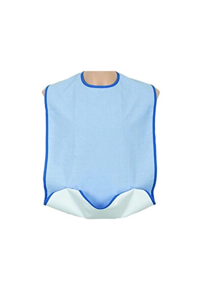 CARETEX G885 Cepli, Çıtçıtlı, Sıvı Geçirmez Ve Yıkanabilir Yetişkin Yemek Önlüğü